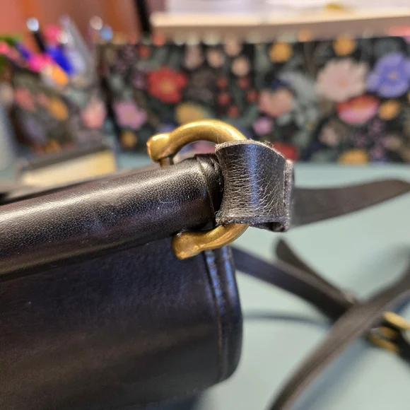 COACH 1995 Murphy #9930 Bag Black Rare Made in USA W/ Hang Tag Vintage - Picture 10 of 16